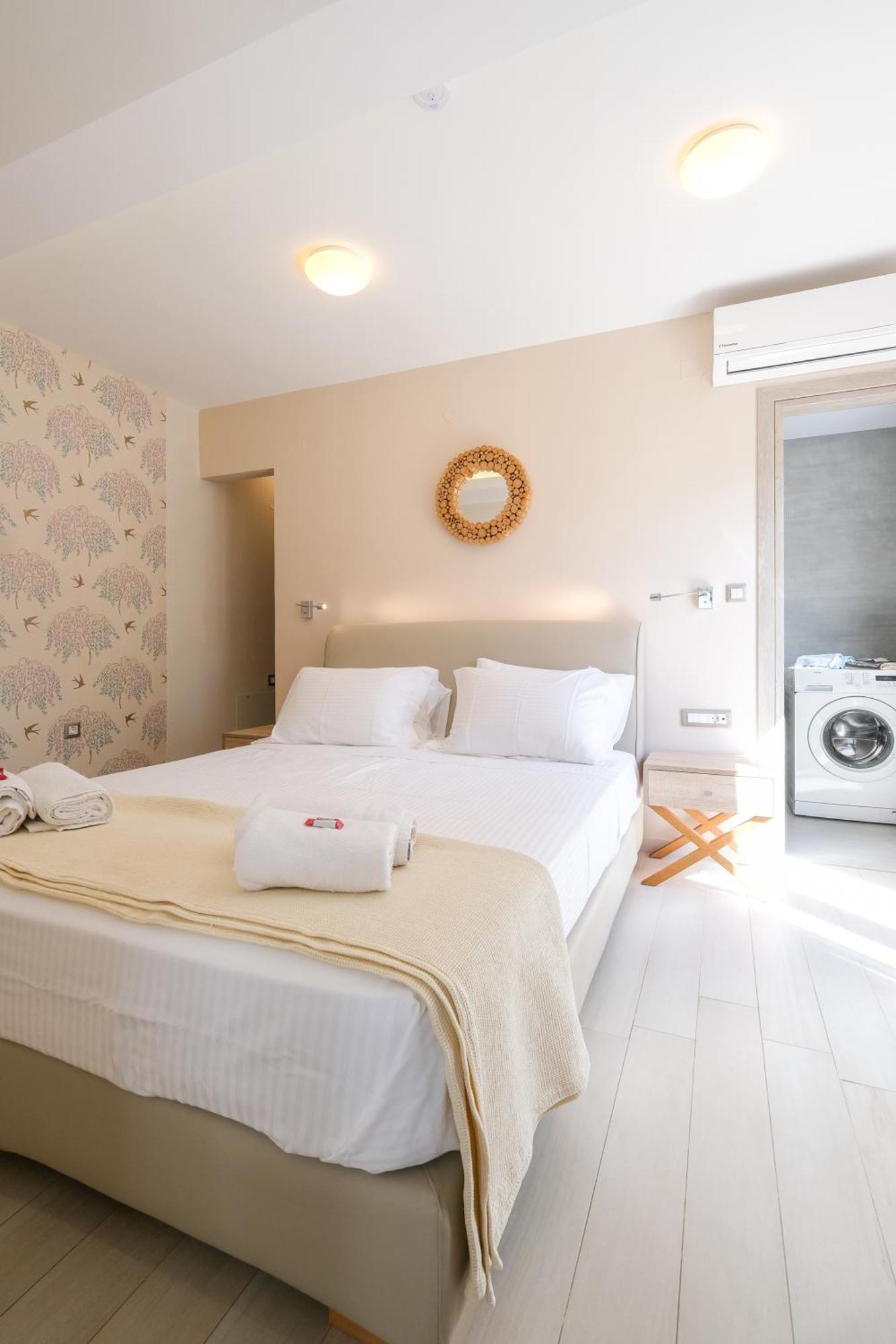 Glaros Casa Verde - Cozy Flat With Garden Near Beach Kato Daratso Exterior photo