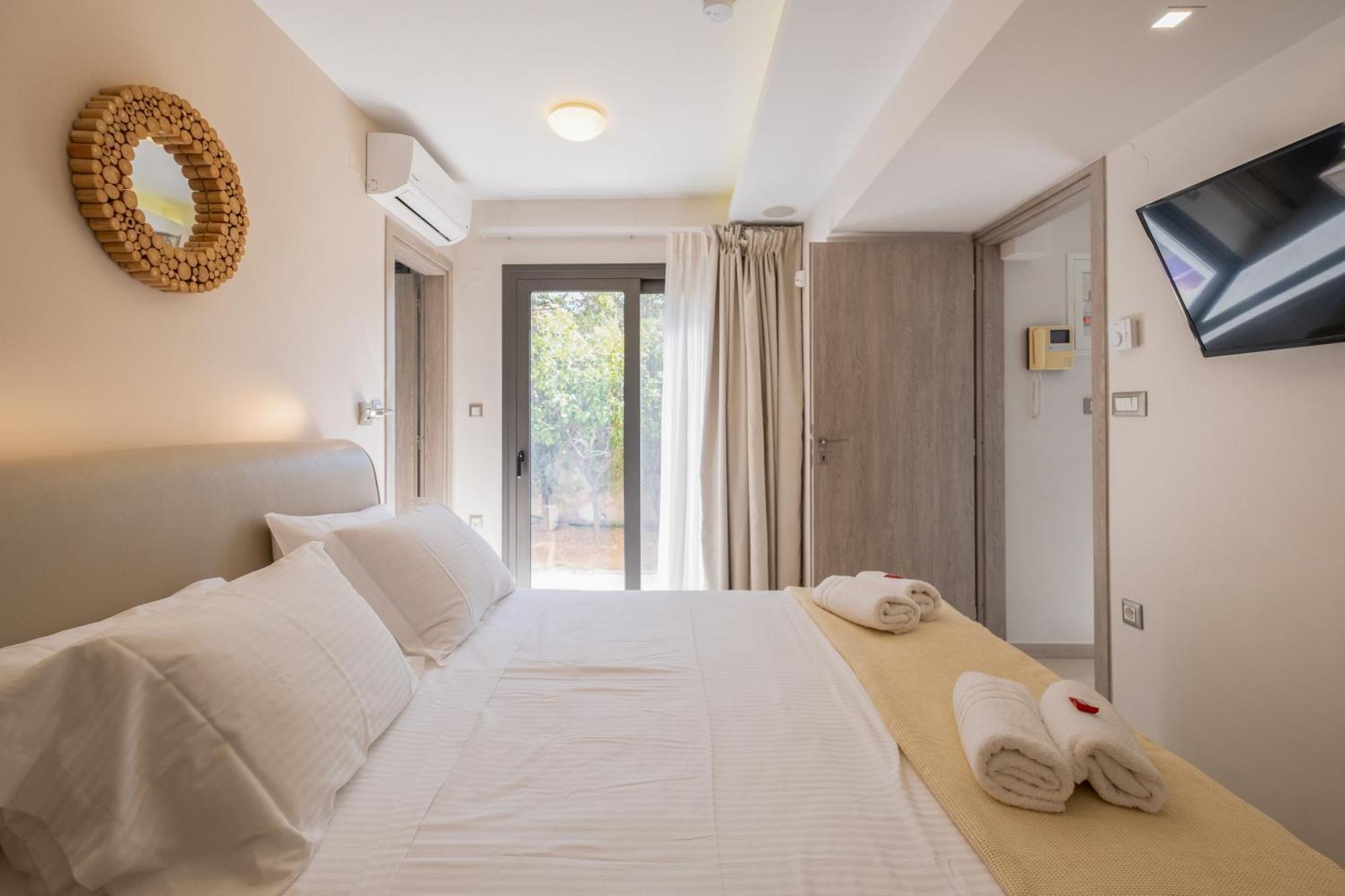 Glaros Casa Verde - Cozy Flat With Garden Near Beach Kato Daratso Exterior photo