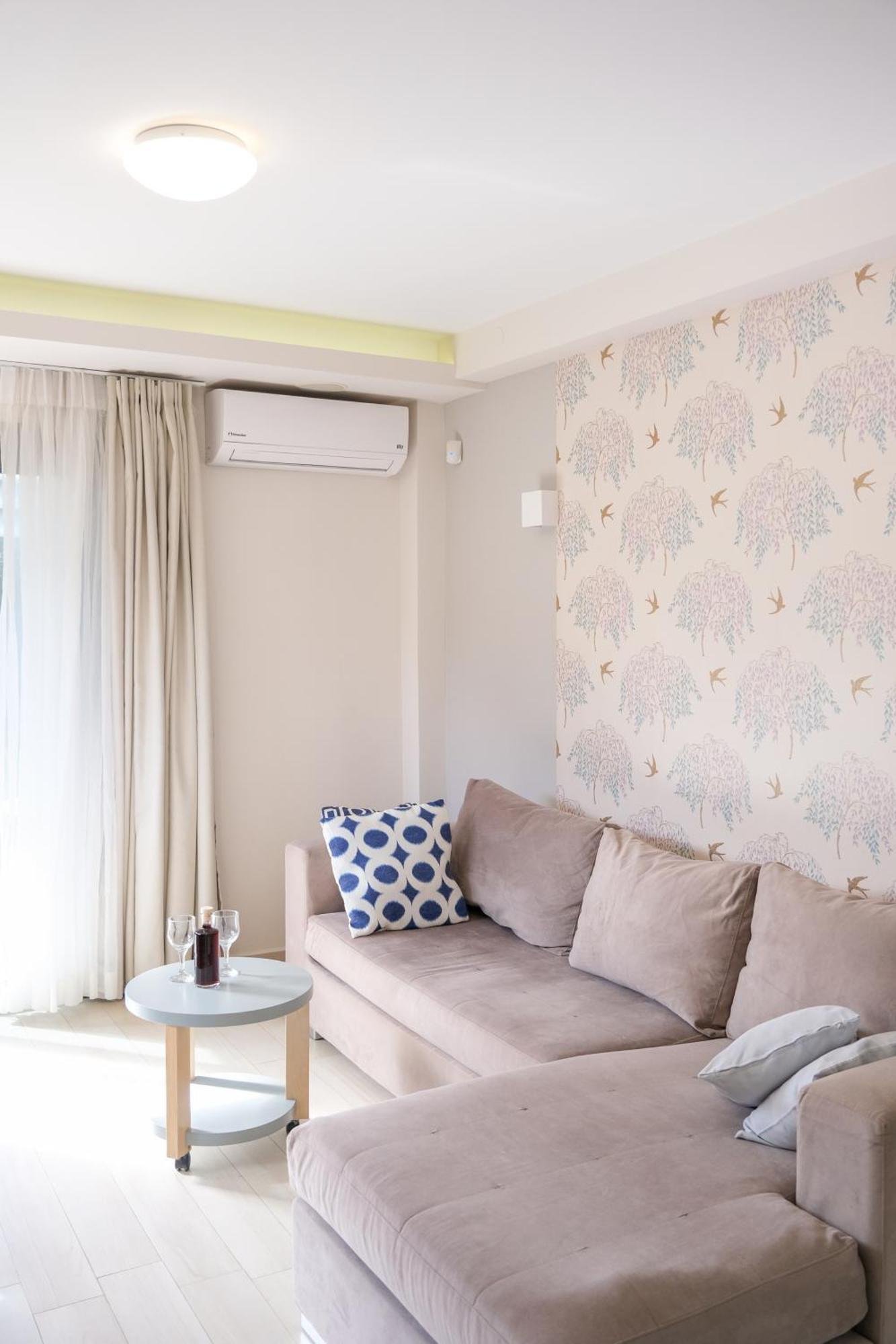 Glaros Casa Verde - Cozy Flat With Garden Near Beach Kato Daratso Exterior photo