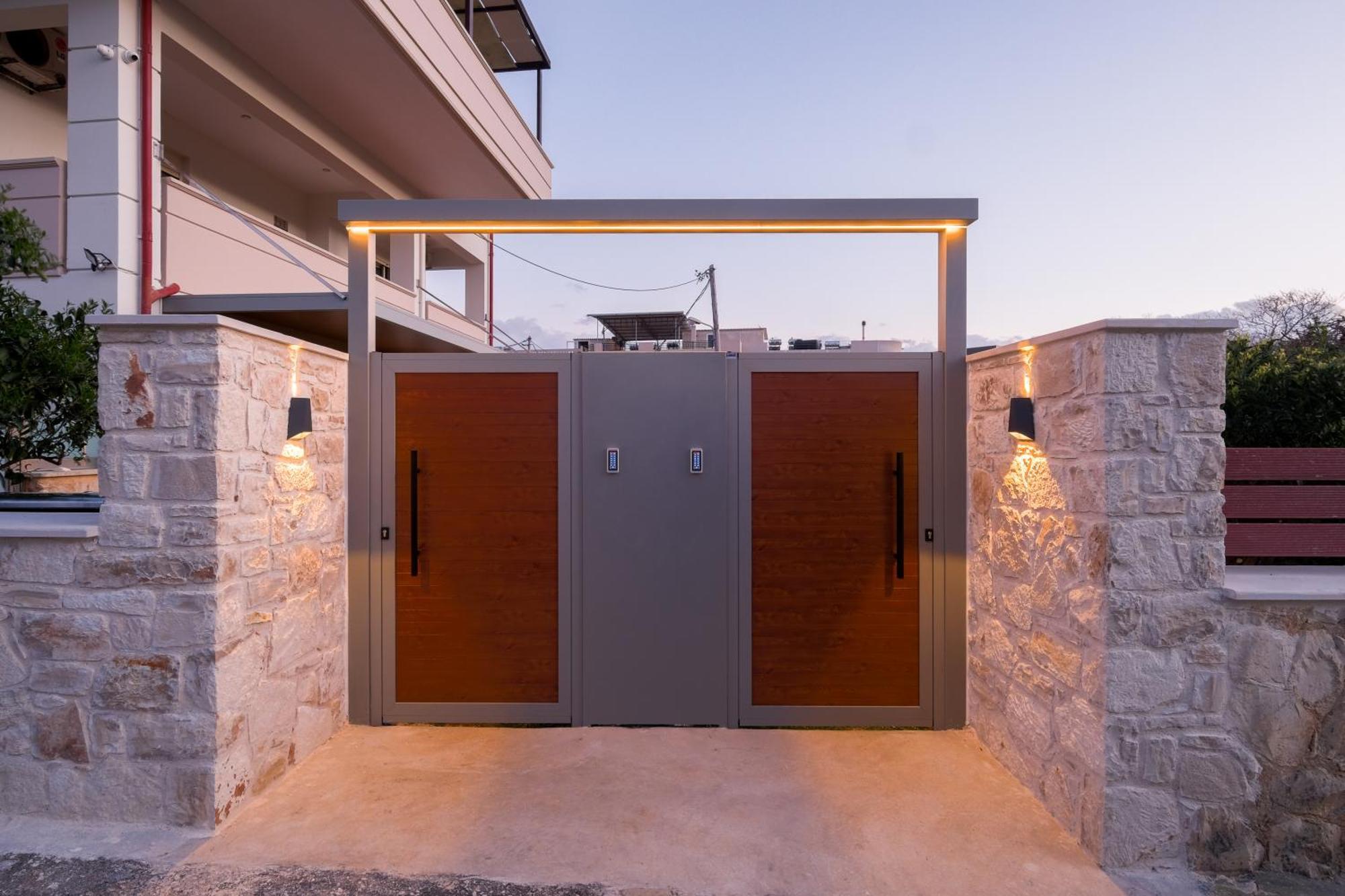 Glaros Casa Verde - Cozy Flat With Garden Near Beach Kato Daratso Exterior photo